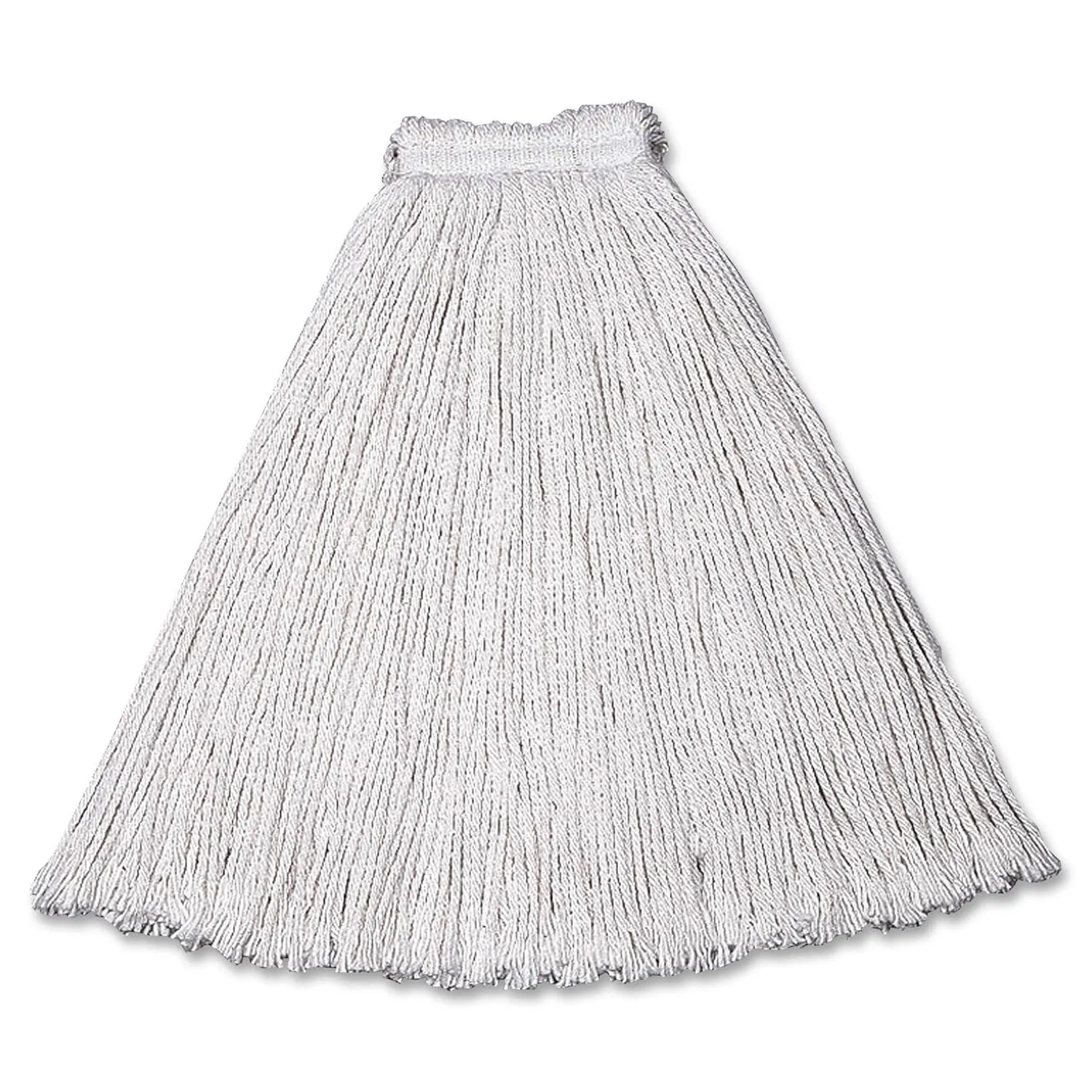 Rubbermaid Commercial Products Value Pro Small 16 OZ Cotton Wet Mop, 1" Headband, White