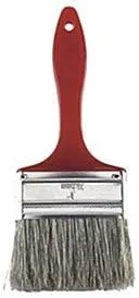 Gray China Bristle 1" Chip Paint Brush - Lot of 50