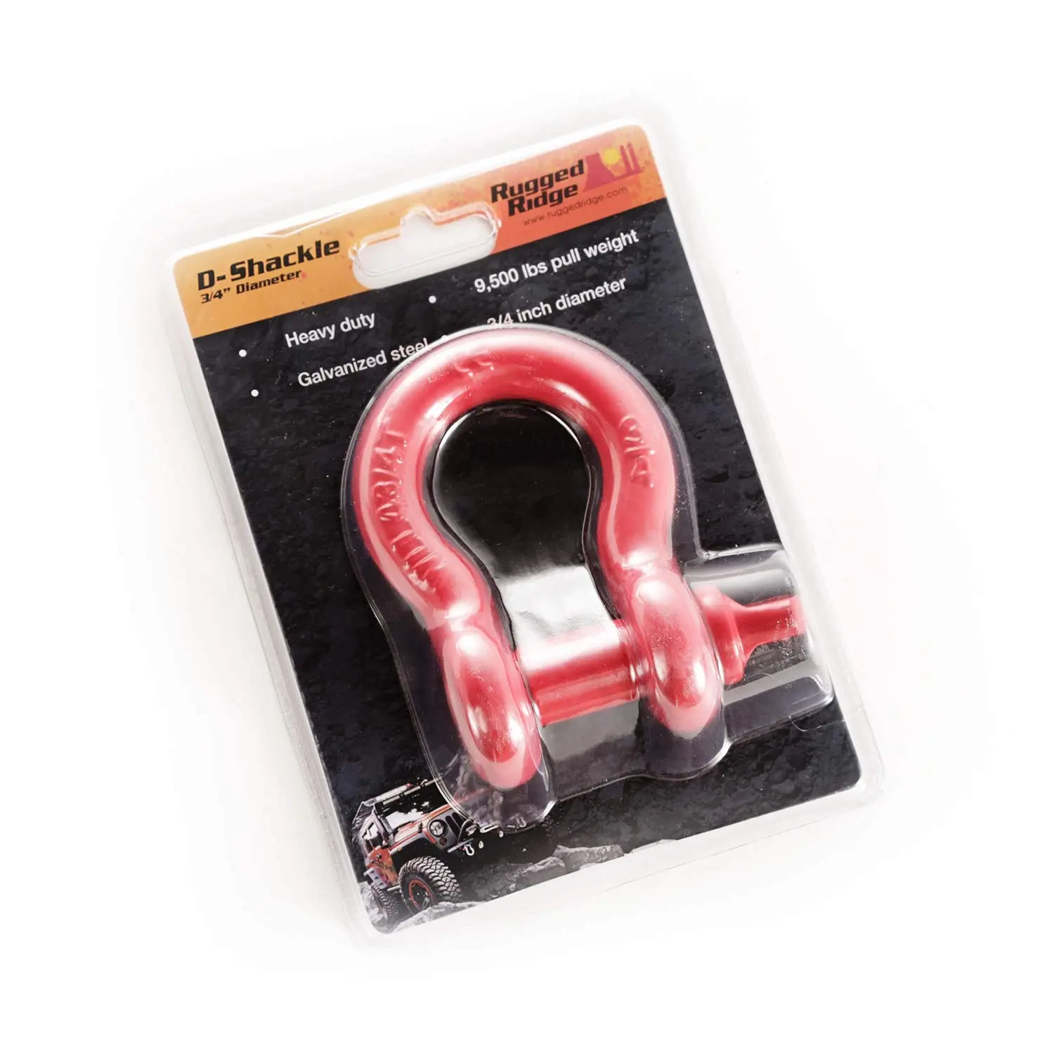 RUGGED RIDGE 3/4-inch D-Ring Shackle
