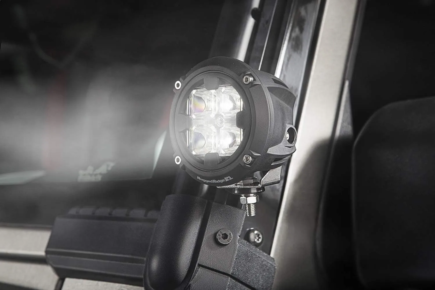 Rugged Ridge | Light Kit, 3.5 inch Round, Combo High/Low Beam | 15209.31