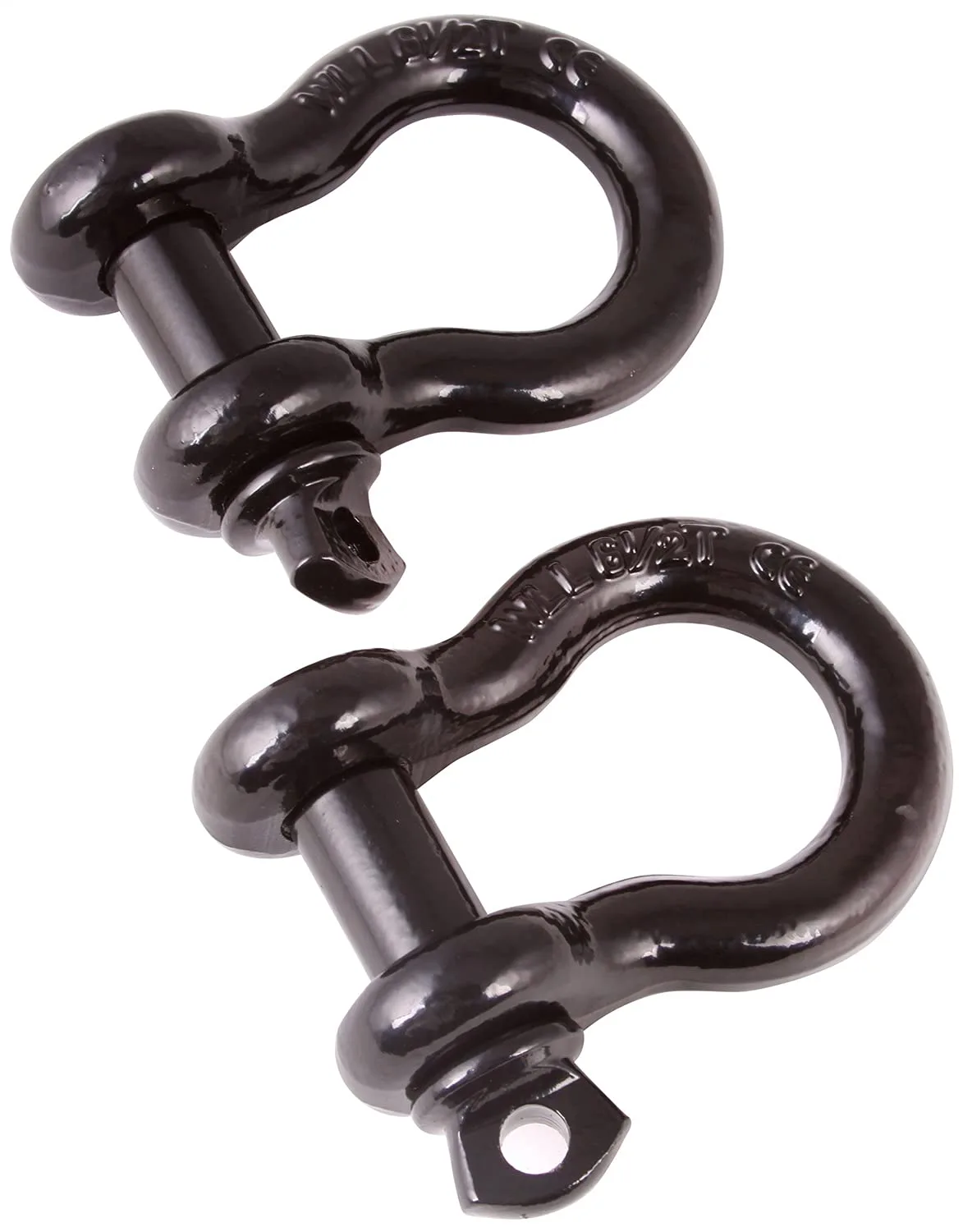 RUGGED RIDGE D-Ring Shackle Kit, 3/4 Inch, Alloy Steel, Pair