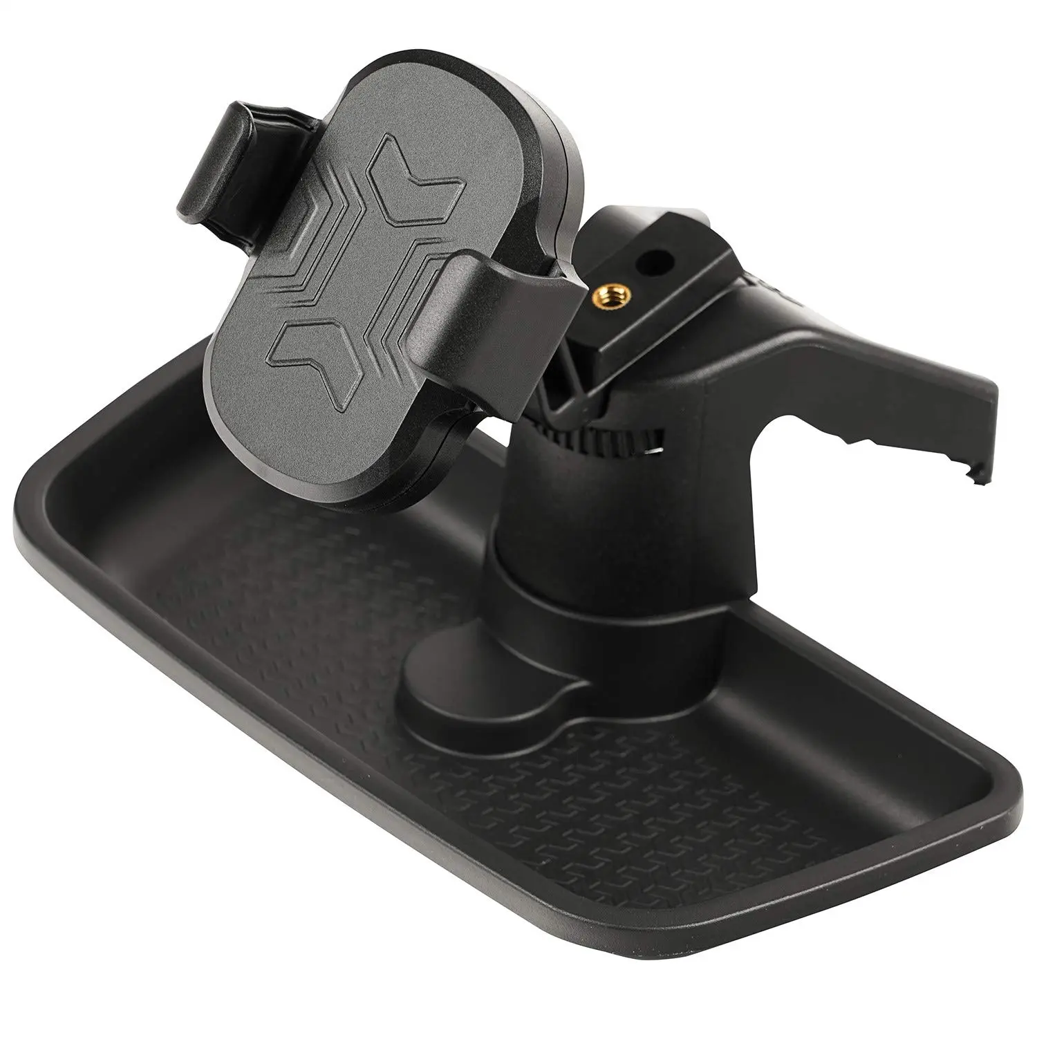 Rugged Ridge Multi-Mount Charging Phone Kit for Jeep Wrangler JK | Thermoplastic Olefin (TPO), Black | 13551.34 | Fits 2011-2018 Jeep Wrangler JK