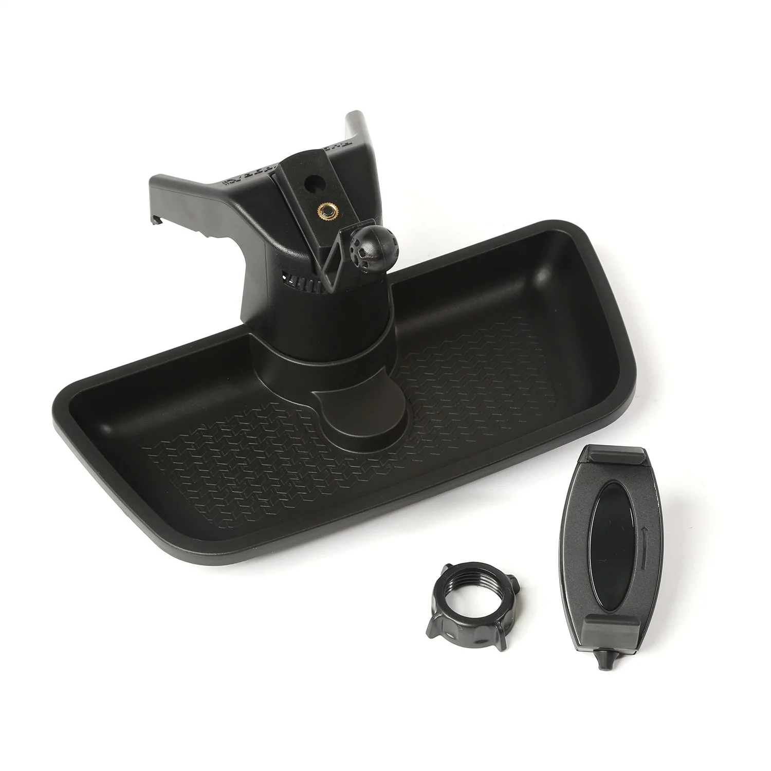 Rugged Ridge Multi-Mount Kit for Jeep Wrangler JK | Thermoplastic Olefin (TPO), Black | 13551.16 | Fits 2011-2018 Jeep Wrangler JK with phone holder