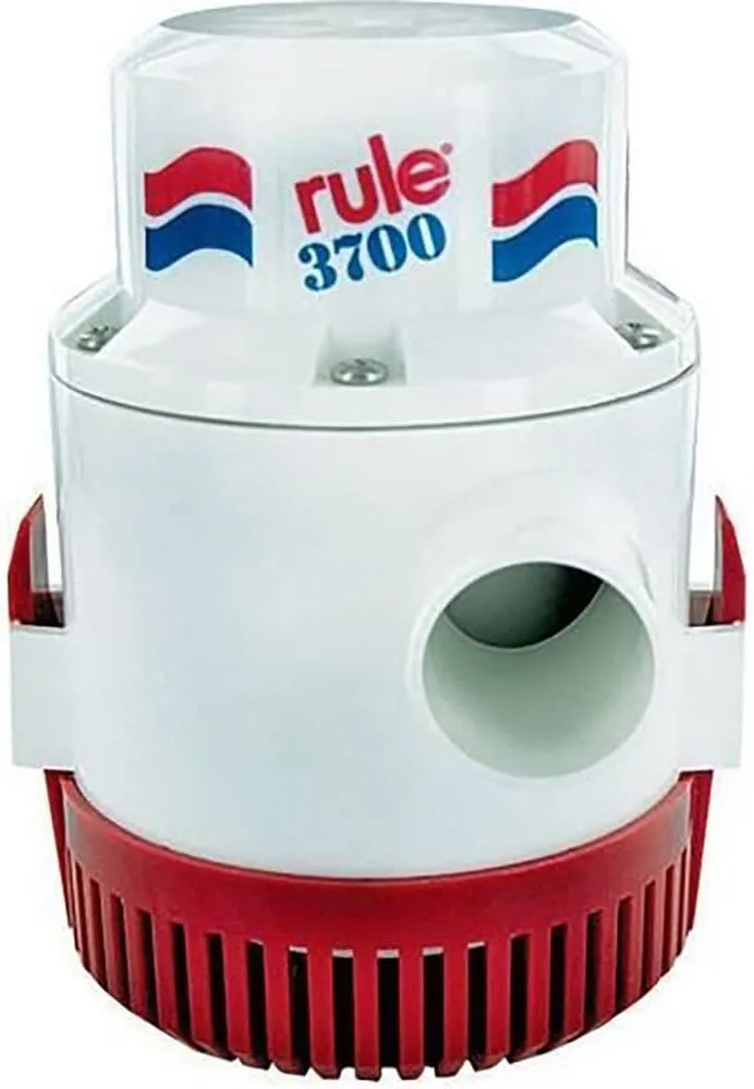 Rule 3700 GPH Heavy Duty Non-Automatic Bilge Pump