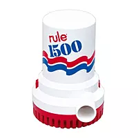 Rule 1500 GPH Non-Automatic Bilge Pump - 24v