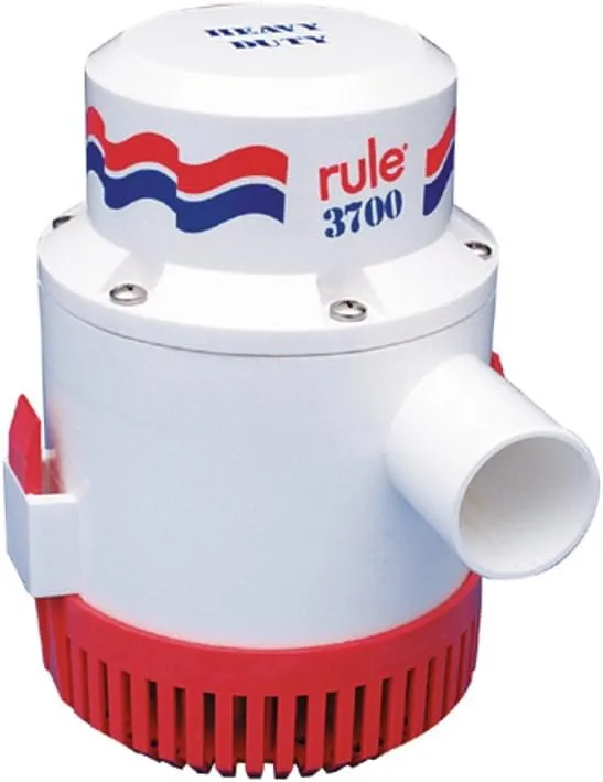 Rule 3700 GPH Heavy Duty Non-Automatic Bilge Pump