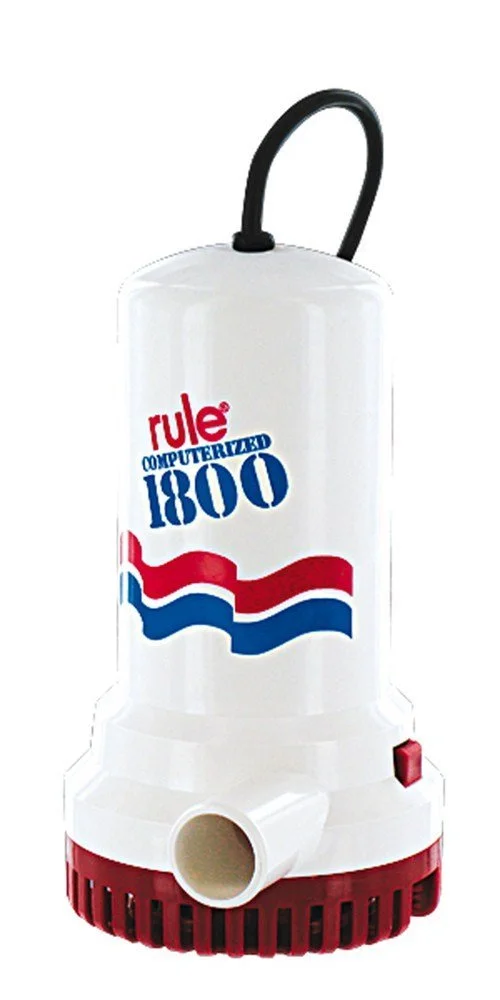 RULE 1800 GPH Submersible Sump/Utility Pump - 110V Automatic