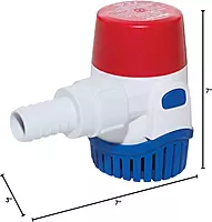 JABSCO RULE 12V Automatic Fully Submersible Electronic Sensing Bilge Pump