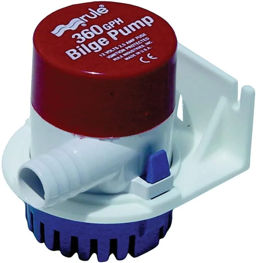 Rule Side Mount Bracket f/360-1100gph Round Pumps
