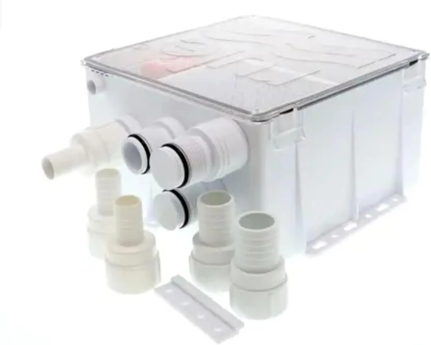Rule Shower Drain Box w/800 GPH Pump - 12V