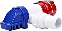 RULE LoPro 900 GPH Bilge Pump — Compact 12V Non-Automatic, 360° Discharge