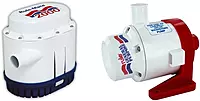 Rule-Mate 2000 GPH Bilge Pump Bundle with Rule 3800 GPH Marine Centrifugal Pump 12 Volt 2000 Gph + Centrifugal Pump