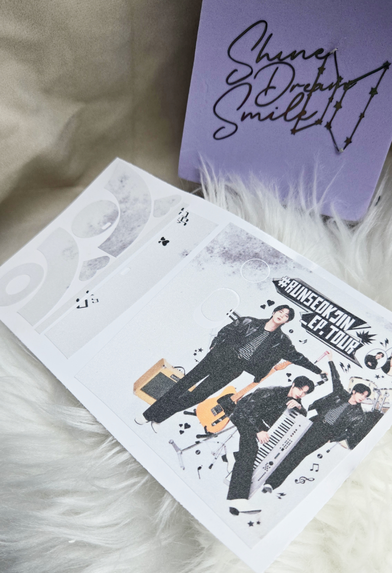 Army Bomb Skin - Run SeokJin Ep. Tour Design Glitter