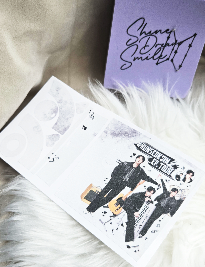 Army Bomb Skin - Run SeokJin Ep. Tour Design Glitter