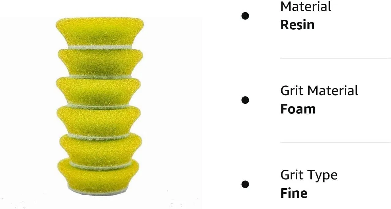 RUPES D-A Foam Polishing Pads for Dual-Action Polishers