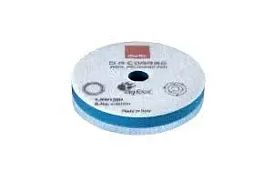 9.NW80H Blue Wool Polishing Pad, Precision Pro Coarse - Ø 80mm Single Pad