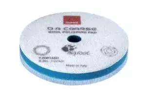 9.NW160H Blue Wool Polishing Pad, Precision Pro Coarse - Ø 160mm Single Pad