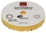 RUPES 9.NW80M Yellow Wool Polishing Pad, Precision Pro Medium - Ø 80mm Single Pad