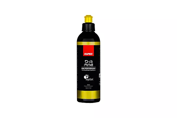 RUPES Fine Compound for Polish & Swirl Remover, Dual Action Buffing Compound Liquid, for Car Detailing & Removing Scratches