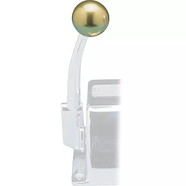 Rupp Control Knob Gold for Morse Controls (3/8-24 Thread)