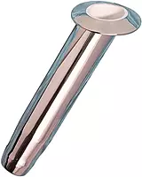Rupp Large Stainless Steel Bolt-less Rod Holder - 30°
