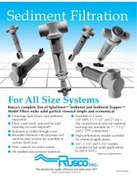 Rusco 2" T-Style 140 Mesh SS Filter