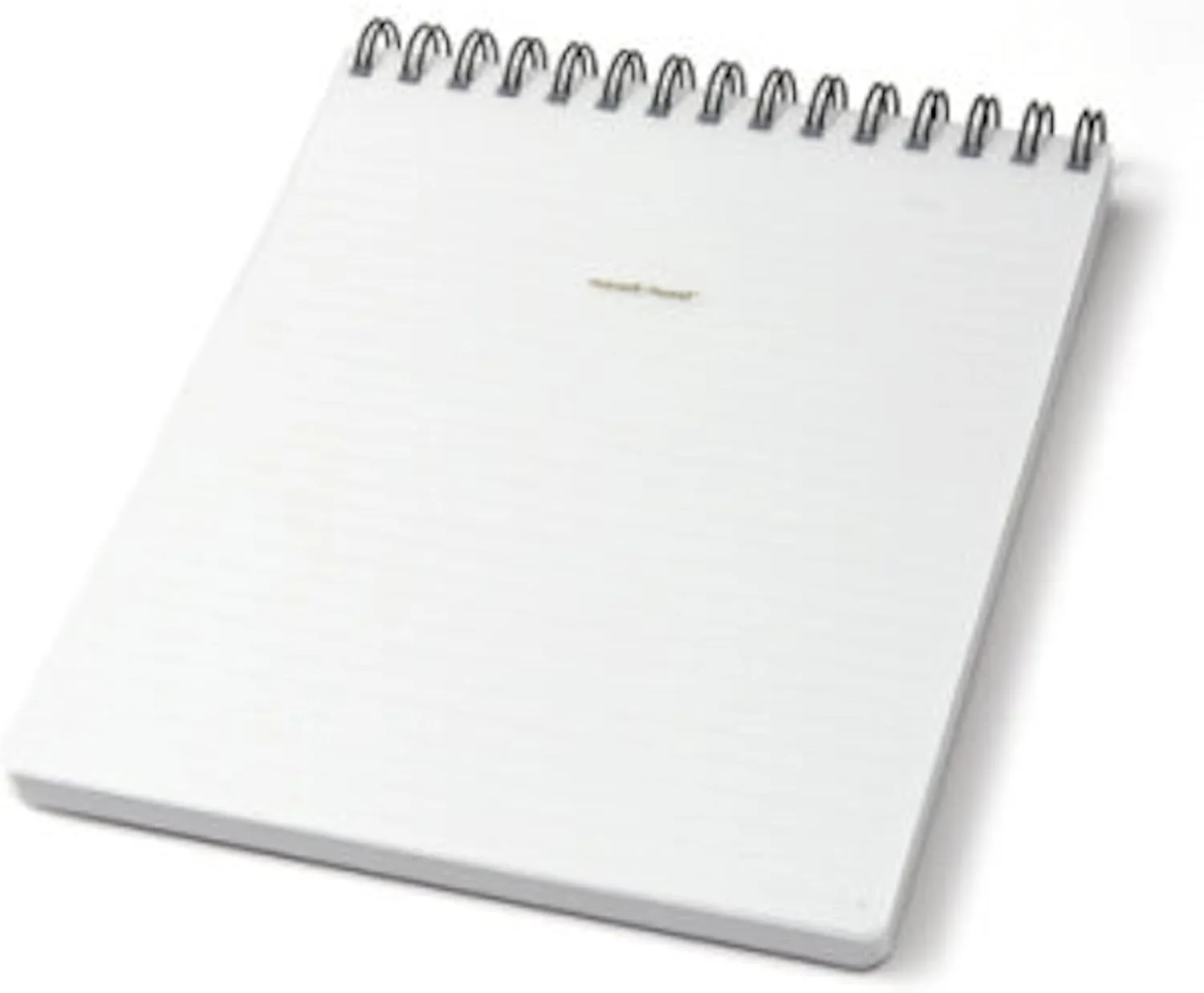 RUSSELL+HAZEL Spiral Memo Notebook, 7.5 x 9 x 0.5, 196 Lined Pages, White