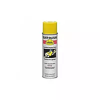 High Performance 2300 System Inverted Striping Paint, Semi-Gloss Yellow, 18 oz Aerosol Can, 6/Carton