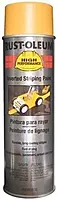 Rust-Oleum 2348838 High Performance 2300 System Inverted Striping Paints 18-Oz Yellow Striping Paint [Set of 6]