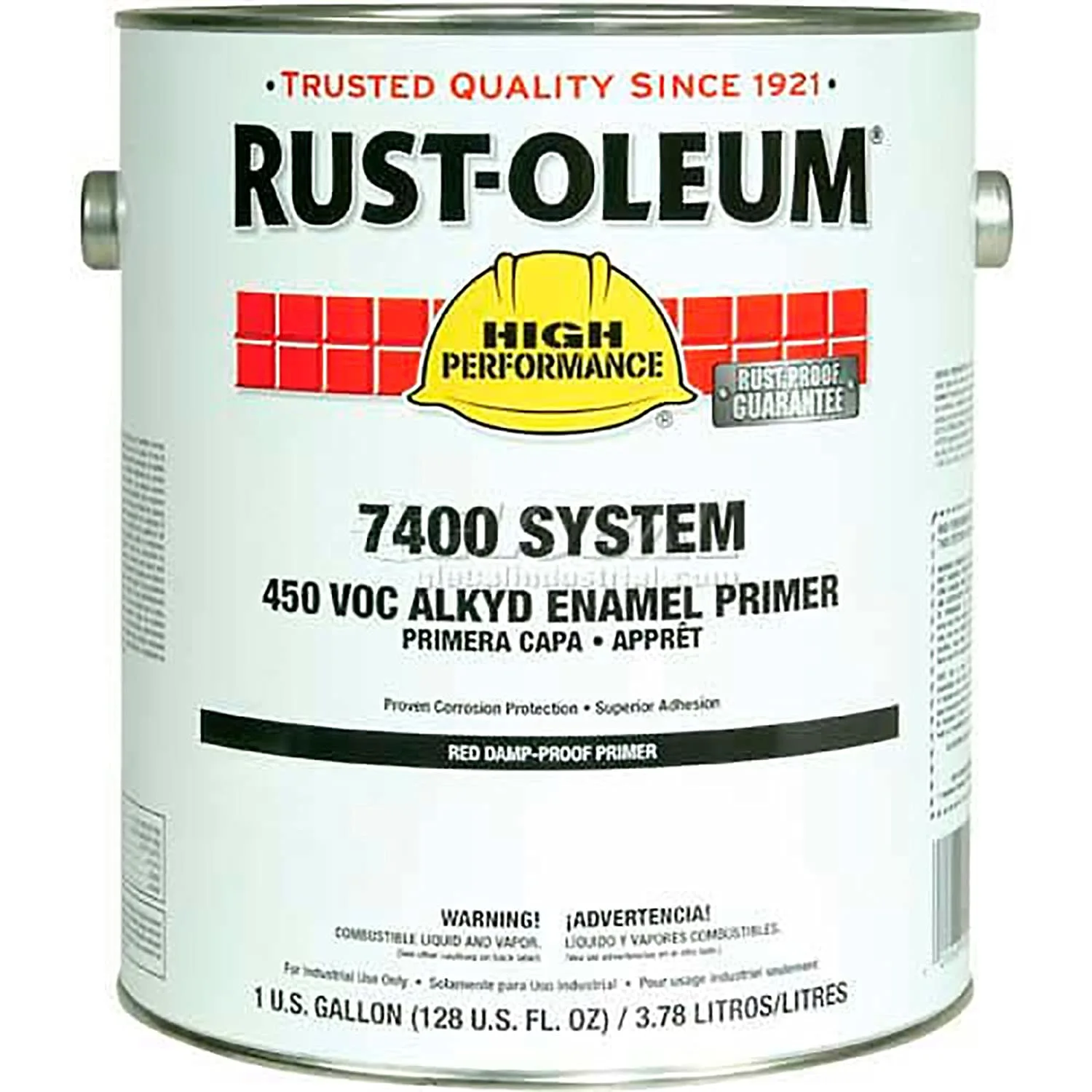 ROCPrime 769 Damp Proof Alkyd Primer, Flat Red, 1 gal Bucket/Pail, 2/Carton