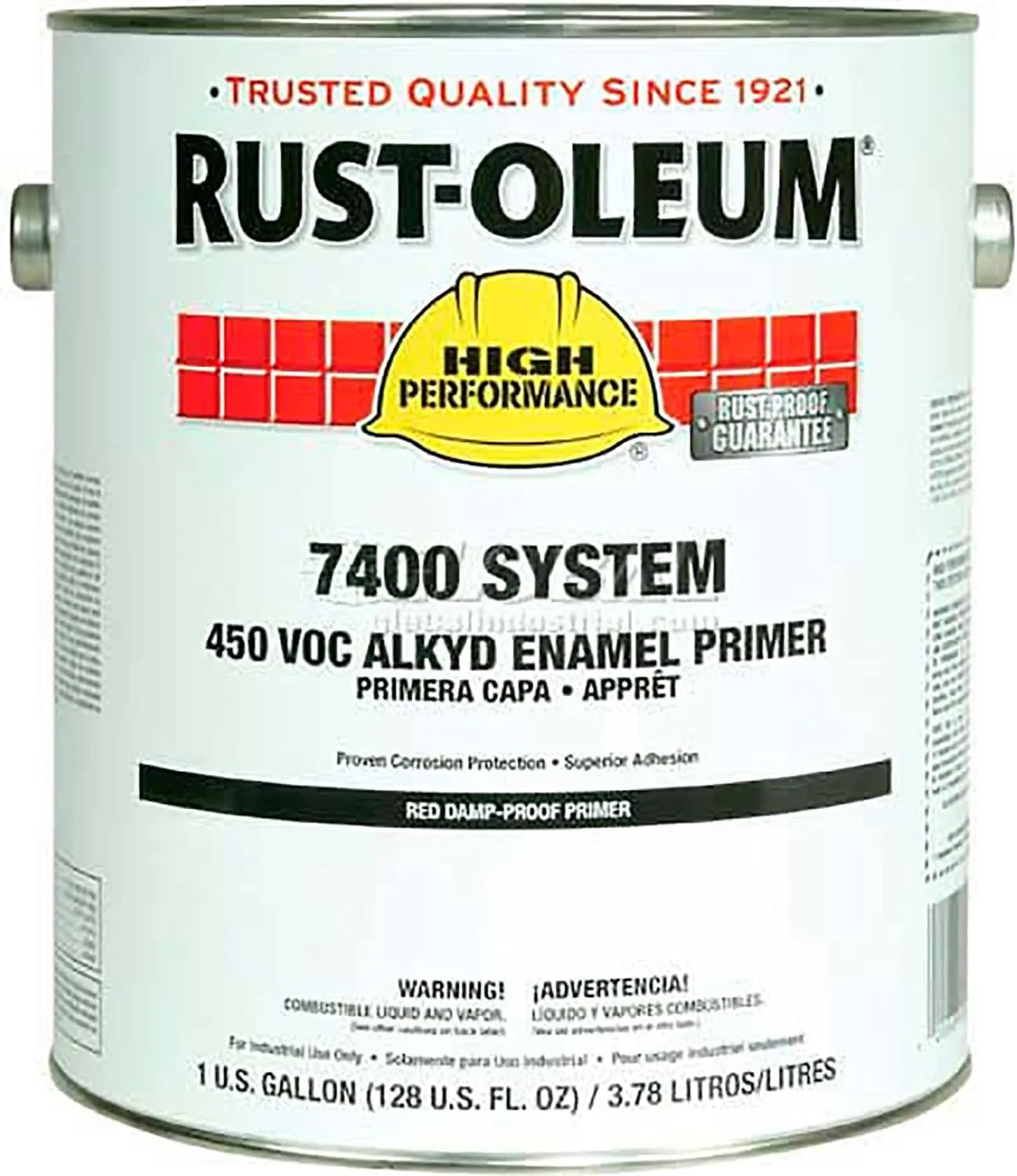 ROCPrime 769 Damp Proof Alkyd Primer, Flat Red, 1 gal Bucket/Pail, 2/Carton