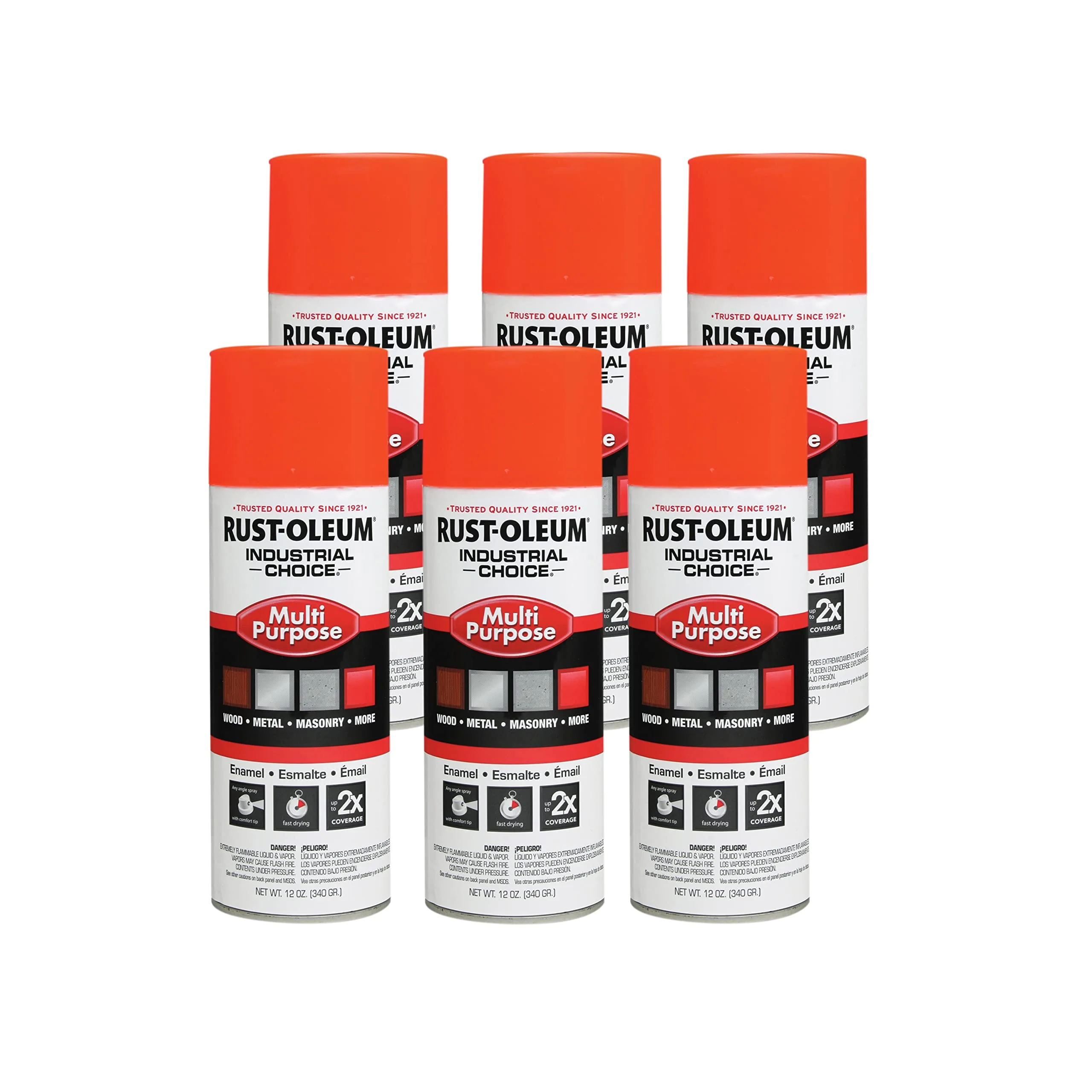 Rust-Oleum Industrial Choice 1600 System Multi-Purpose Enamel Spray Paint
