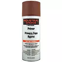 Rust-Oleum Industrial Choice 1600 Enamel Spray Primer, 12 oz, Flat Red (6-Pack)