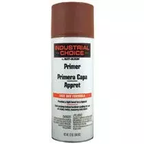 Rust-Oleum Industrial Choice 1600 Enamel Spray Primer, 12 oz, Flat Red (6-Pack)