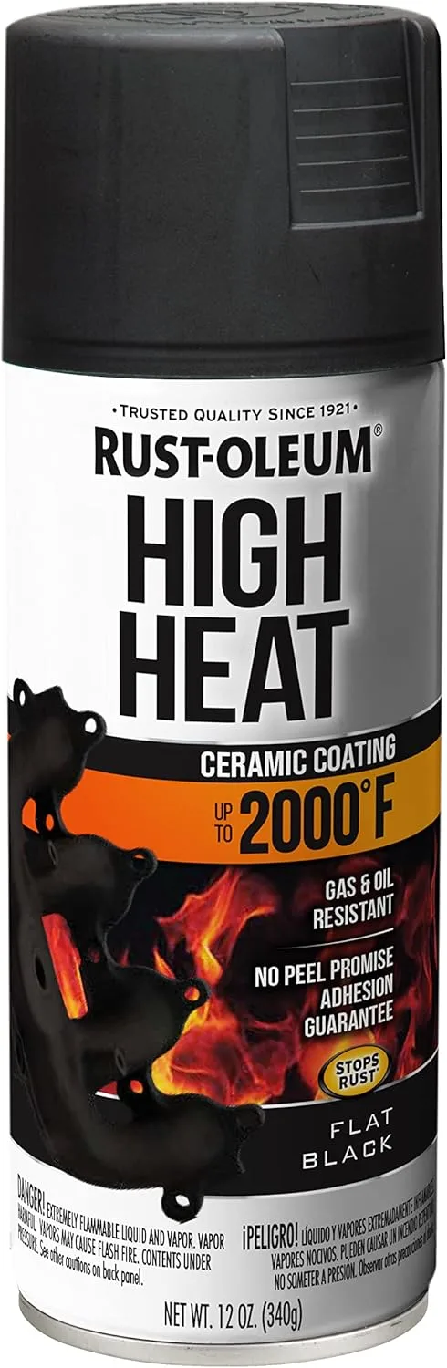 Rust-Oleum Automotive High Heat Enamel Spray Paint, 12 oz