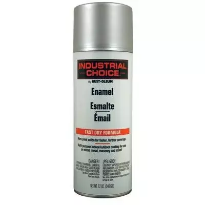 Rust-Oleum - Industrial Choice 1600 System Enamel Aerosols 830 Dull Aluminum Ind. Choice Paint 12Oz. Fil.Wt: 647-1614830