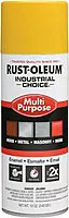 Rust-Oleum - Industrial Choice 1600 System Enamel Aerosols 830 Safety Yellow Ind. Choice Paint 12Oz. Fil.Wt: 647-1644830