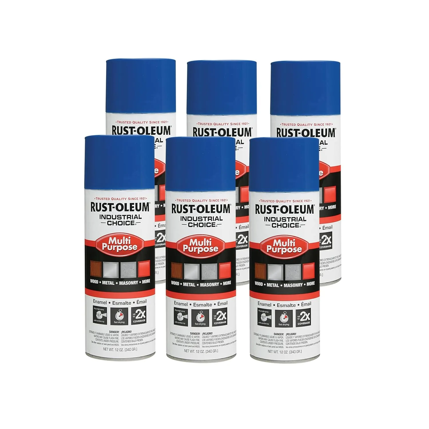 Rust-Oleum Industrial Choice 1600 System Multi-Purpose Enamel Spray Paint
