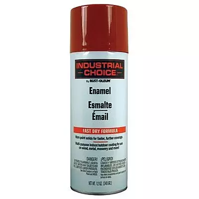 Rust-Oleum - Industrial Choice 1600 System Enamel Aerosols 830 Banner Red Ind. Choice Paint 12Oz. Fill Wt.: 647-1666830