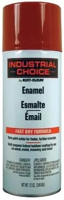 Rust-Oleum - Industrial Choice 1600 System Enamel Aerosols 830 Banner Red Ind. Choice Paint 12Oz. Fill Wt.: 647-1666830