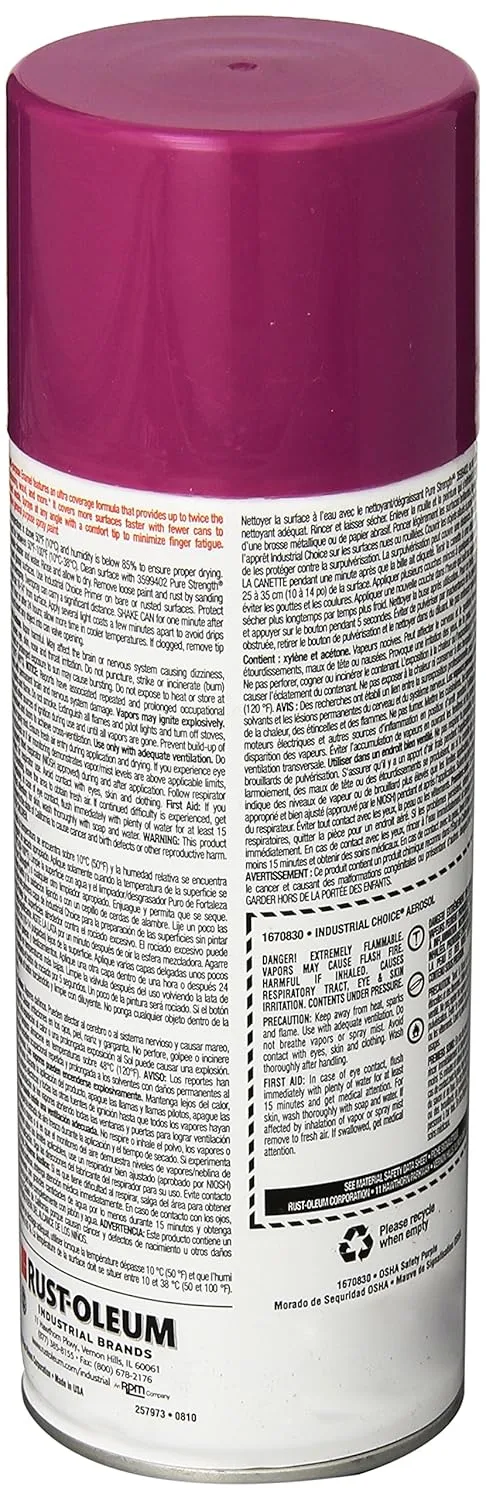 Rust-Oleum Industrial Choice 1600 System Multi-Purpose Enamel Spray Paint