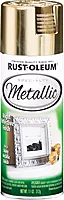 Rust-Oleum 340647 Specialty Metallic Spray Paint, 11 oz, Metallic Gold