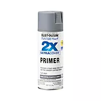 Rust-Oleum 334017 Painter's Touch 2X Ultra Cover Spray Primer, 12 oz, Flat Gray Flat Gray Primer 12 Ounce (Pack of 1) Cover