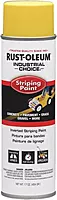 Industrial Choice S1600 System Inverted Striping Paint, Flat Yellow, 18 oz Aerosol Can, 6/Carton