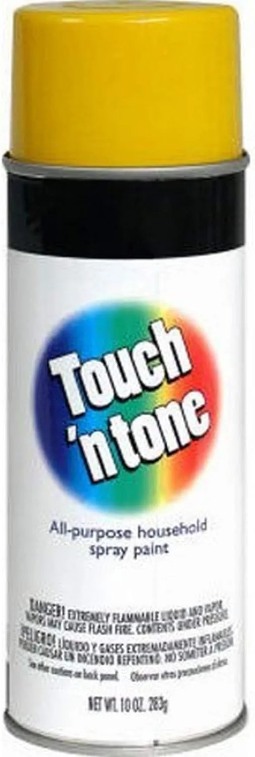 Touch'n Tone Spray Paint, 10 oz, Gloss Canary Yellow (55272830)