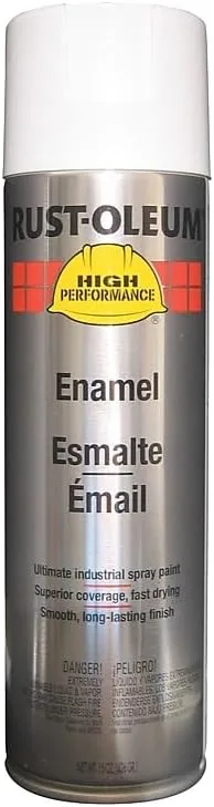 Rust-Oleum - High Performance V2100 System Enamel Aerosols 838 Gloss White Hardhat Finish: 647-V2192838-838 gloss white