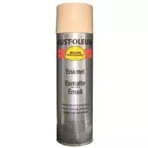 Rust-Oleum Hard Hat High Performance V2100 System Rust Preventive Enamel Spray Paint, 15 Oz, Gloss Tan, Case Of 6 Cans
