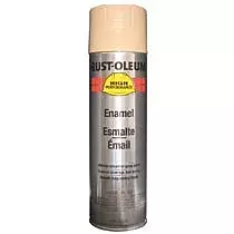 Rust-Oleum Hard Hat High Performance V2100 System Rust Preventive Enamel Spray Paint, 15 Oz, Gloss Tan, Case Of 6 Cans