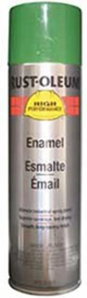 Rust-Oleum Hard Hat High Performance V2100 System Rust Preventive Enamel Farm Equipment Spray Paint, 15 Oz, Gloss JD Green