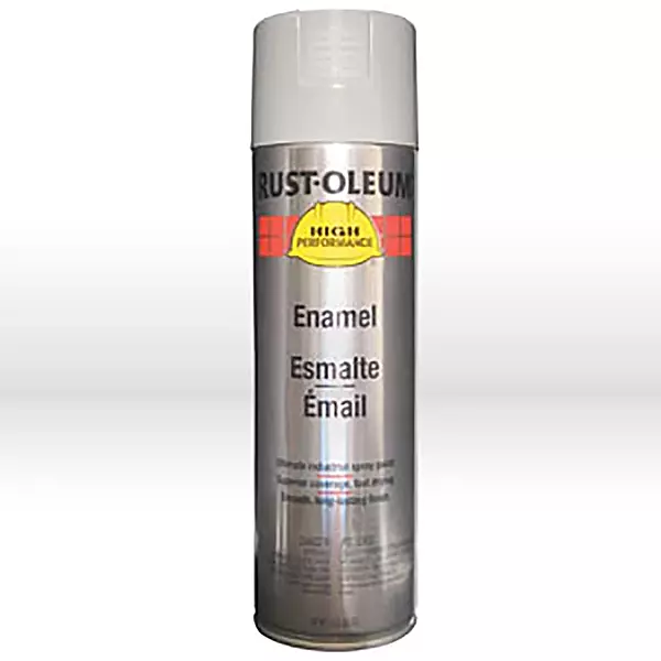 Rust-Oleum V2100 High Performance Rust Preventive Enamel Spray Paint, Light Machine Gray, Gloss, 15 oz